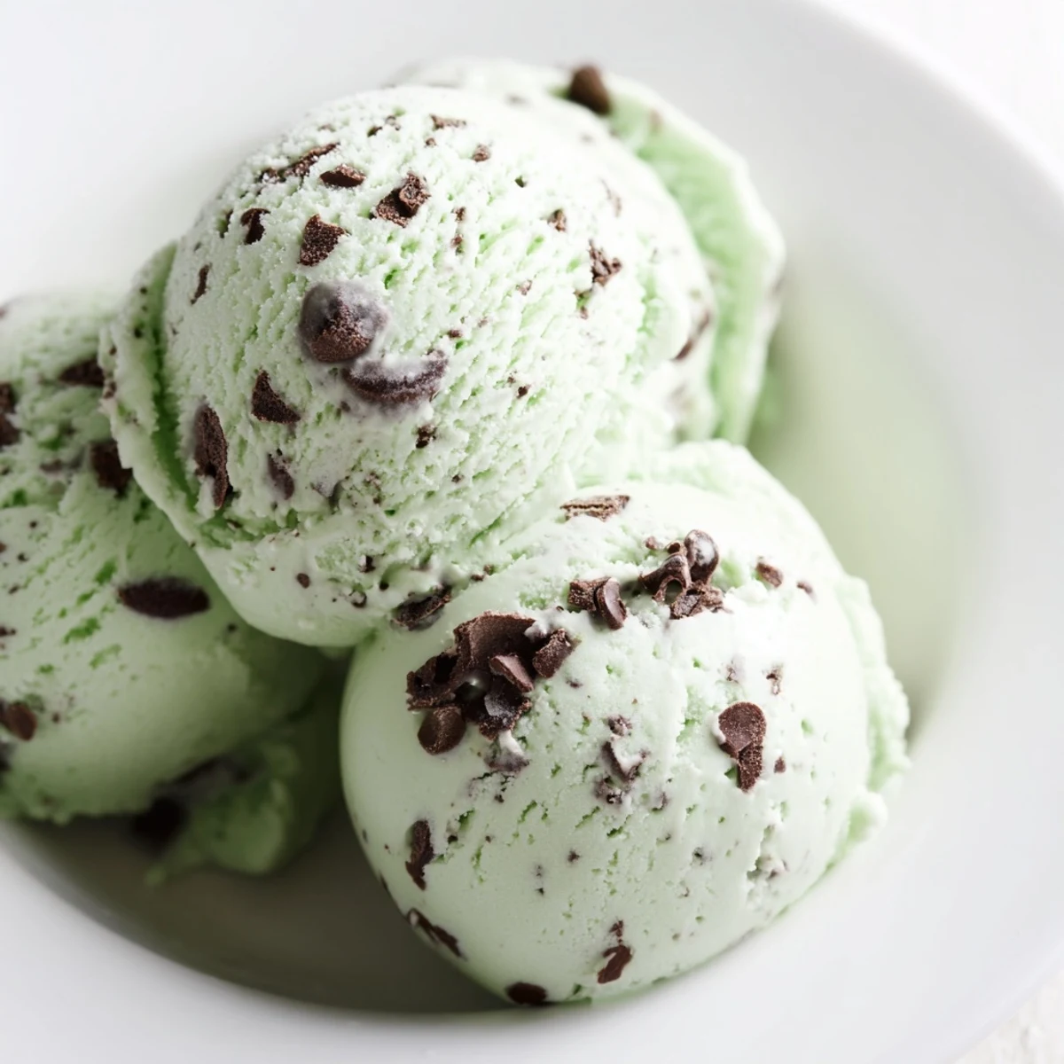 Mint Chocolate Chip Ice Cream