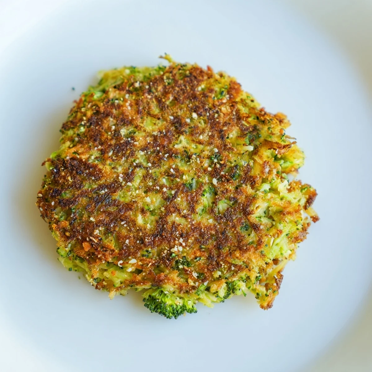 Golden, crispy Cheesy Broccoli Patties—delicious veggie fritters brimming with melted cheese and tender broccoli.