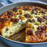 Overnight Amish Breakfast Casserole