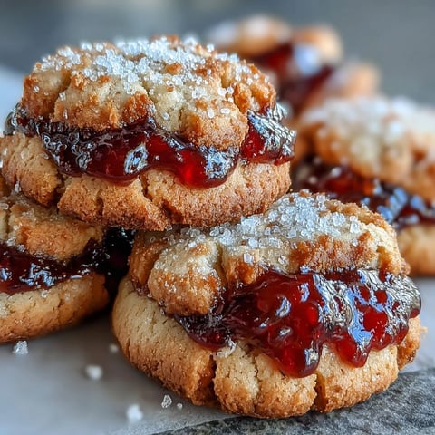 Freshly baked Torticas de Guayaba cookies cooling on a wire rack, featuring golden-brown edges and a vibrant, sticky guava jam center.
