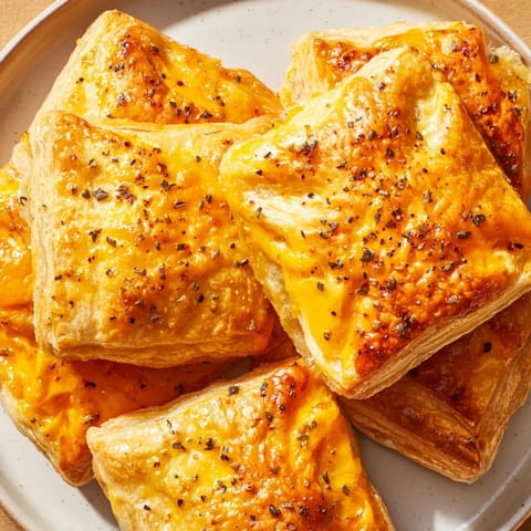 Cheese and Spice Puff Bites