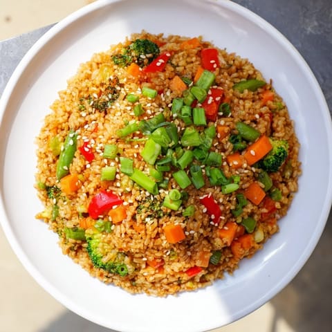 Crispy Vegetable Fried Rice