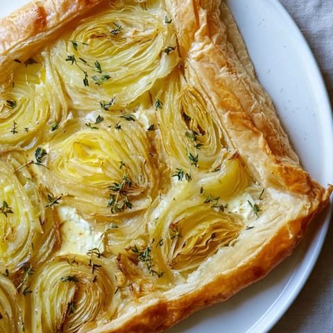 Caramelized Onion Rustic Tart