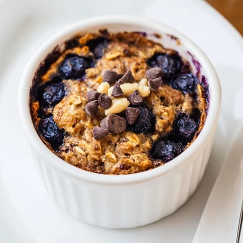 Blueberry Baked Oats