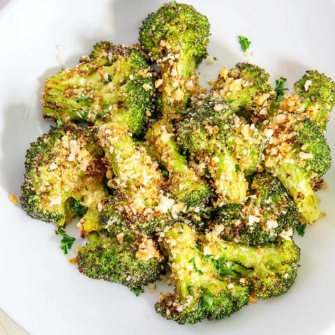 Garlic Parmesan Broccoli Roast