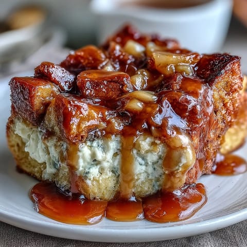 Caramel Apple Cheesecake Bread