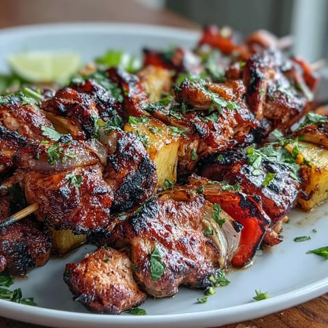 Jerk Chicken Skewers