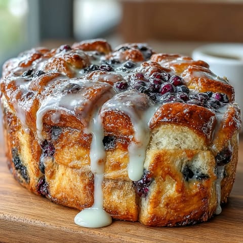 Lemon Blueberry Sourdough Bread