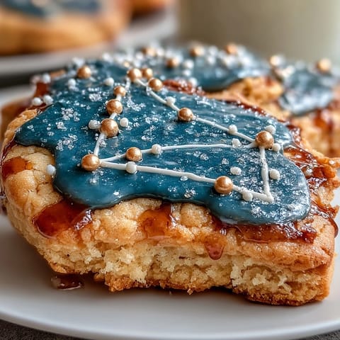 Pisces Constellation Sugar Cookies