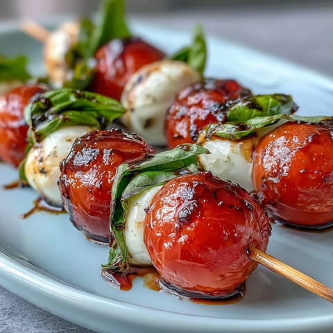 Bridal Shower Caprese Skewers