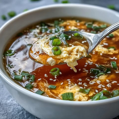 Homemade Egg Drop Soup
