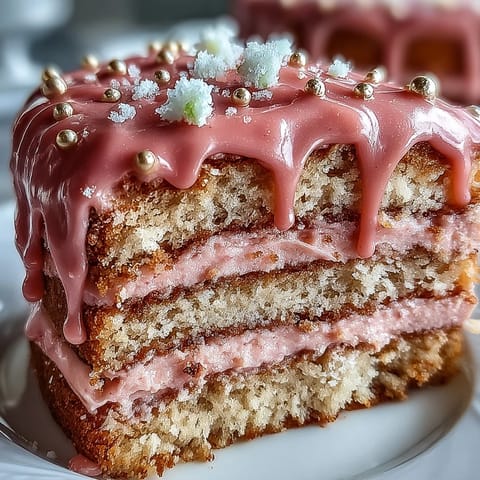 Bridal Shower Rosé Velvet Cake