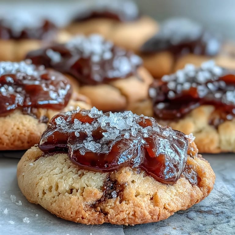 Golden-brown Torticas de Guayaba cookies with a buttery vanilla base and bright pink guava filling, perfect for a festive dessert spread.