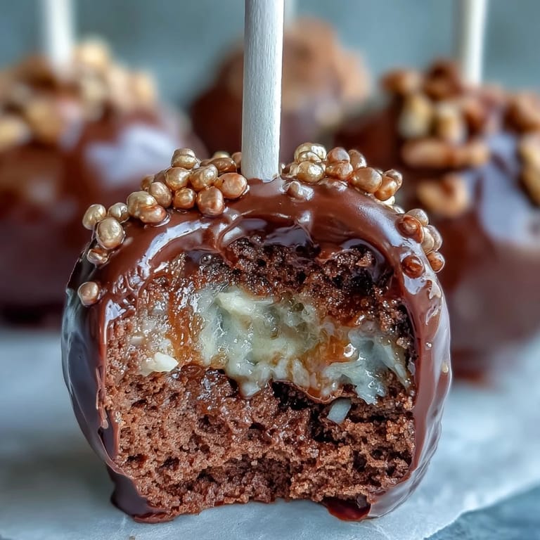 Decorative Pot of Gold Cake Pops featuring rich chocolate coating and golden candy coins, ideal for holiday parties and sweet treats.