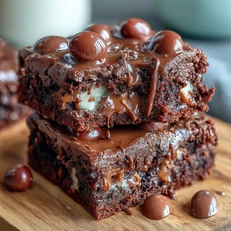 1. Fudgy chocolate brownies with Cadbury mini eggs and a crunchy chocolate crumble topping.