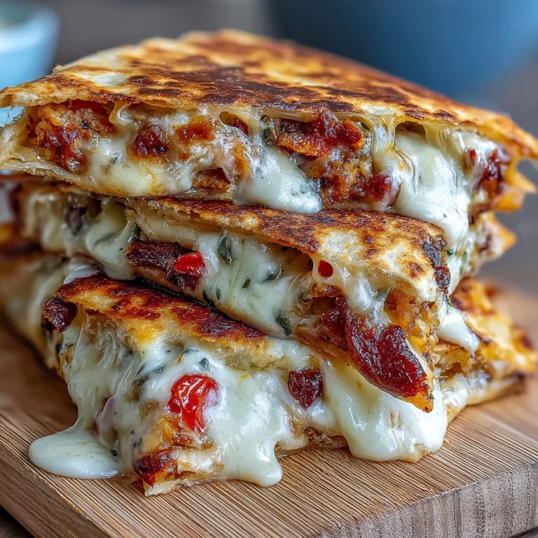 Kid-friendly mini quesadilla triangles oozing with cheese and veggies, served warm with a bright, fresh tomato salsa.